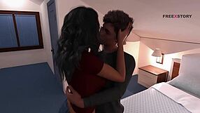 College kings game features first time anal scene