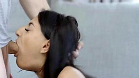 Hungarian Gipsy Teen 18+ Sarah Cute Fucks Stepbrother with Big Boobs