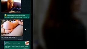 Whatsapp chat with cousin turns hot, leading to big cock encounter