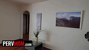 Fantastic step-mother transforms her loser stepson into a real man with all-day cock munching and taboo fucking