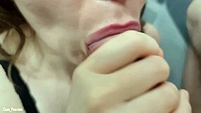 Can You Handle This Hot Blowjob With Huge Cum?