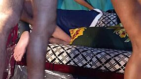 Homemade bengali threesome with hanif mst sumona and manik mia goes viral