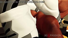 Big tits beauty endures extreme restraint sex.