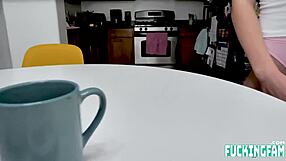 मैं एंजॉय करता अफ्टेन ओपल का समर स्कूल रोम्प सौतेले भाई के साथ