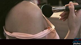 Euro Babe Rips Clothes Off