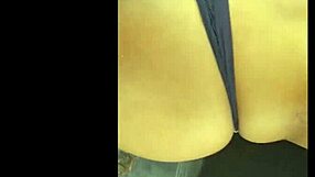 Ebony girl wants to have fun on the car with her partner