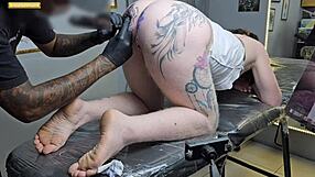 Starting Day With Anal Tattoo Change!