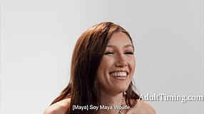 Maya Woulfe shares spicy life story with Spanish subs