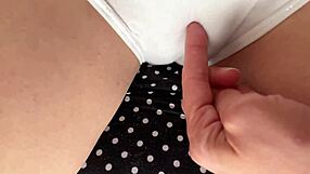 Fingering Wet Hairy Teen Pussy