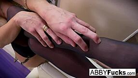 i love watching abigail play with her amazing body