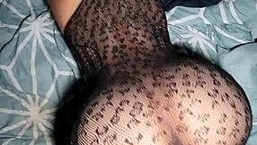 That Brunette's Ass In Lingerie Looks So Tempting