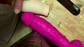 Fleshlight creampie with a big dick cock