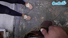 amateur teen 18+ blowjob bbc sucks big black cock and gets fucked in public?