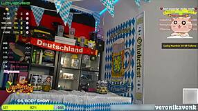 I celebrate oktoberfest naked with my oiled body