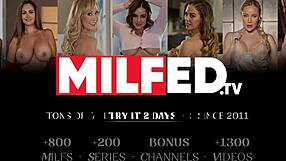 i watch my hot step mom flash her big tits to seduce me, her curves driving me wild with taboo desire