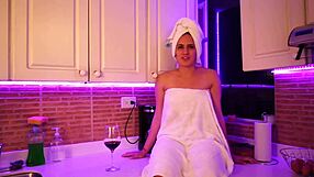 i'm the hot babe in an interview getting excited