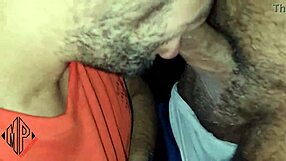 voyeur watches mature guy with huge cock fucking boyfriend's ass while kissing hetero married man who ends up in gay fuckery 😈