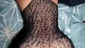 That Brunette's Ass In Lingerie Looks So Tempting
