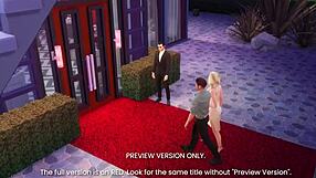 Hollywood stars get naughty in this steamy 3D hentai preview clip.