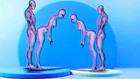 Tweelingen, zin om ons te zien neuken met geile chicks in wilde cartoon actie?