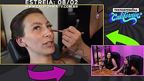 Woman licks friend's pussy at stadium