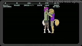 Furry Characters Engage in Doggystyle Sex Outdoors in Predation Game.