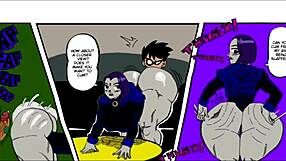 i can't believe teen titans get wild with doompypomp's huge monster cock in crazy cartoon action