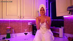 i'm the hot babe in an interview getting excited