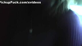 stunning young girl picked up for outdoor sex