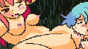 Fairies Finger and Lick Pussy in Fairyfight