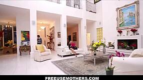 Petite blonde milf secretary squirting during campaign strategy with big cock