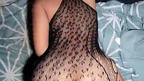 That Brunette's Ass In Lingerie Looks So Tempting