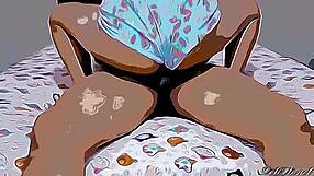 Perverted stepfather forces latina to do unwanted things in cartoon part 1