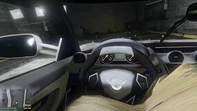 Hey, wanna ride with this hooker in GTA 5 first person?