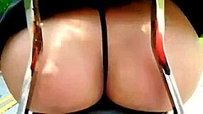 Mini-Skirt Fail on Motorcycle Hints at a Naughty Public Blooper