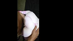 Redhead milf bends over for doggystyle fucking, showing her big ass, tits, and hairless pussy. 😈🍑