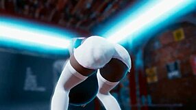 Horká pawg tvrdě ošukávaná v posilce! 💪🍑