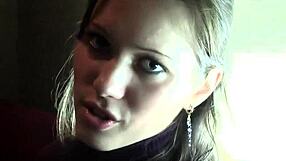 stunning young girl picked up for outdoor sex