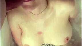 Intense Pleasure Soaking Wet Pussy and Submissive Tits