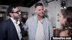 Actress discusses her casting experience with two guys