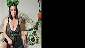 Detailed St. Patrick's Day Masturbation Session With Big Tits And Jerk Off Instructions