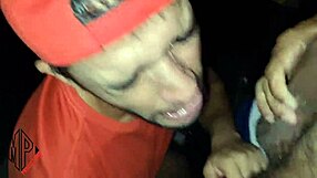 voyeur watches mature guy with huge cock fucking boyfriend's ass while kissing hetero married man who ends up in gay fuckery 😈