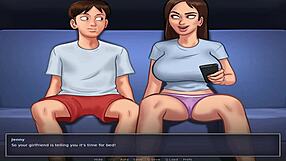 Massive Jenny dominates in Summer Time Saga.