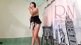 Regina Noir Poses For Double Vaginal Show