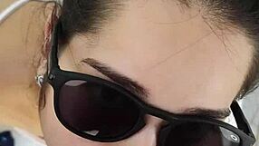 Hot at home, Debora craves deepthroat blowjob and outdoor doggystyle - part 2