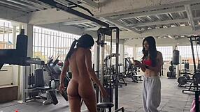 Trans girl shows exercise routine but makes me strip naked - May Hernandez.