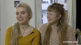 Amateur lesbians explore with anal and pussy toys for orgasm.