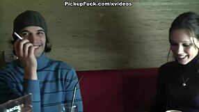 stunning young girl picked up for outdoor sex