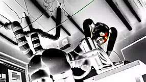 Oh, these C23 robot whores partying in dystopian visuals!