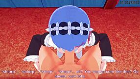 Rem the maid in re zero fantasy game